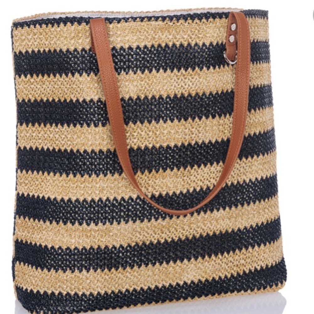 Thirty One Around Town Straw Blue Striped
